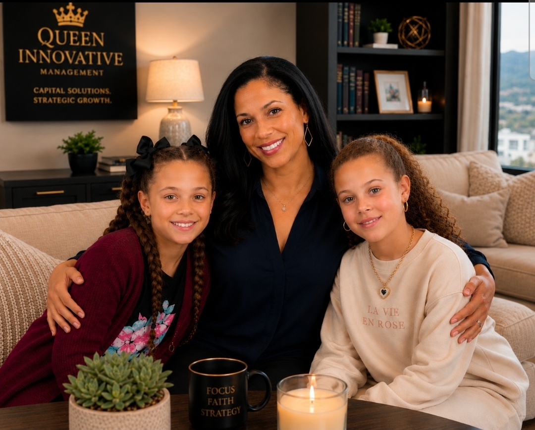 Taletha Queen and her family